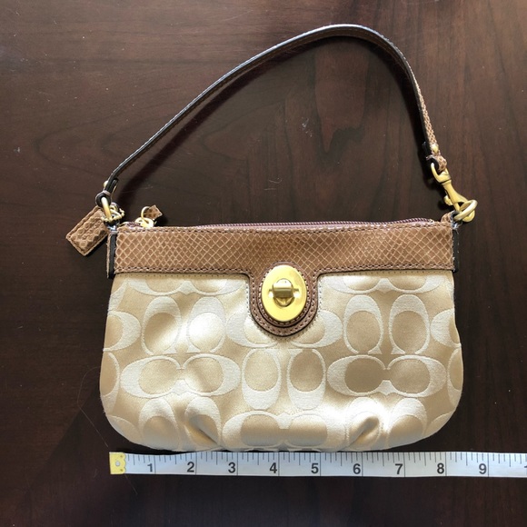 Coach Signature Collection Large Wristlet - Picture 8 of 11